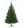Dirbtinė kalėdinė eglutė su rutuliuku 150 cm 150 LED