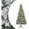 Dirbtinė kalėdinė eglutė su rutuliuku 150 cm 150 LED