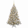 Dirbtinė kalėdinė eglutė su rutuliuku 150 cm 150 LED