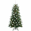 Dirbtinė kalėdinė eglutė su rutuliuku 150 cm 150 LED
