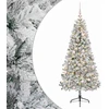 Dirbtinė kalėdinė eglutė su rutuliuku 150 cm 150 LED