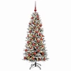 Dirbtinė kalėdinė eglutė su rutuliuku 150 cm 150 LED