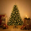 Dirbtinė kalėdinė eglutė su rutuliuku 150 cm 150 LED