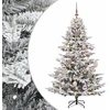 Dirbtinė kalėdinė eglutė su rutuliuku 150 cm 150 LED