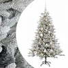 Dirbtinė kalėdinė eglutė su rutuliuku 150 cm 150 LED