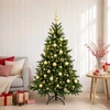 Dirbtinė kalėdinė eglutė su rutuliuku 150 cm 150 LED