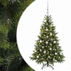 Dirbtinė kalėdinė eglutė su rutuliuku 150 cm 150 LED