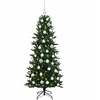 Dirbtinė kalėdinė eglutė su rutuliuku 150 cm 150 LED