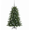 Dirbtinė kalėdinė eglutė su rutuliuku 150 cm 150 LED