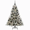 Dirbtinė kalėdinė eglutė su rutuliuku 150 cm 150 LED