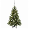 Dirbtinė kalėdinė eglutė su rutuliuku 150 cm 150 LED