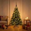 Dirbtinė kalėdinė eglutė su rutuliuku 150 cm 150 LED