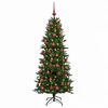 Dirbtinė kalėdinė eglutė su rutuliuku 150 cm 150 LED