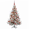 Dirbtinė kalėdinė eglutė su rutuliuku 150 cm 150 LED