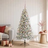 Dirbtinė kalėdinė eglutė su rutuliuku 150 cm 150 LED