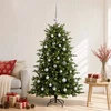 Dirbtinė kalėdinė eglutė su rutuliuku 150 cm 150 LED