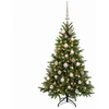 Dirbtinė kalėdinė eglutė su rutuliuku 150 cm 150 LED