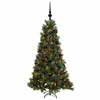 Dirbtinė kalėdinė eglutė su rutuliuku 150 cm 150 LED