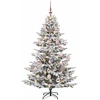 Dirbtinė kalėdinė eglutė su rutuliuku 150 cm 150 LED