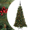 Dirbtinė kalėdinė eglutė su rutuliuku 150 cm 150 LED