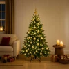 Dirbtinė kalėdinė eglutė su rutuliuku 150 cm 150 LED