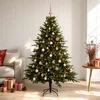 Dirbtinė kalėdinė eglutė su rutuliuku 150 cm 150 LED