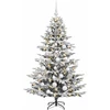 Dirbtinė kalėdinė eglutė su rutuliuku 150 cm 150 LED