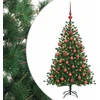 Dirbtinė kalėdinė eglutė su rutuliuku 150 cm 150 LED
