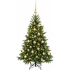 Dirbtinė kalėdinė eglutė su rutuliuku 150 cm 150 LED