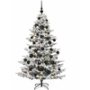 Dirbtinė kalėdinė eglutė su rutuliuku 150 cm 150 LED