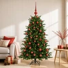 Dirbtinė kalėdinė eglutė su rutuliuku 150 cm 150 LED