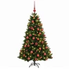 Dirbtinė kalėdinė eglutė su rutuliuku 150 cm 150 LED