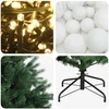 Dirbtinė kalėdinė eglutė su rutuliuku 180 cm 300 LED