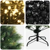 Dirbtinė kalėdinė eglutė su rutuliuku 180 cm 300 LED