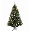 Dirbtinė kalėdinė eglutė su rutuliuku 180 cm 300 LED