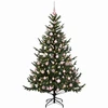Dirbtinė kalėdinė eglutė su rutuliuku 180 cm 300 LED