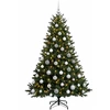 Dirbtinė kalėdinė eglutė su rutuliuku 180 cm 300 LED