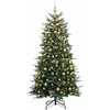 Dirbtinė kalėdinė eglutė su rutuliuku 180 cm 300 LED