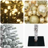 Dirbtinė kalėdinė eglutė su rutuliuku 180 cm 300 LED