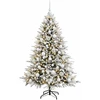Dirbtinė kalėdinė eglutė su rutuliuku 180 cm 300 LED