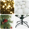 Dirbtinė kalėdinė eglutė su rutuliuku 180 cm 300 LED