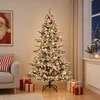 Dirbtinė kalėdinė eglutė su rutuliuku 180 cm 300 LED
