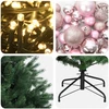 Dirbtinė kalėdinė eglutė su rutuliuku 210 cm 300 LED