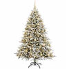 Dirbtinė kalėdinė eglutė su rutuliuku 210 cm 300 LED