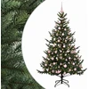 Dirbtinė kalėdinė eglutė su rutuliuku 210 cm 300 LED