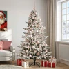 Dirbtinė kalėdinė eglutė su rutuliuku 210 cm 300 LED