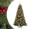 Dirbtinė kalėdinė eglutė su rutuliuku 210 cm 300 LED