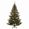 Dirbtinė kalėdinė eglutė su rutuliuku 210 cm 300 LED