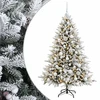 Dirbtinė kalėdinė eglutė su rutuliuku 210 cm 300 LED