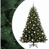 Dirbtinė kalėdinė eglutė su rutuliuku 210 cm 300 LED